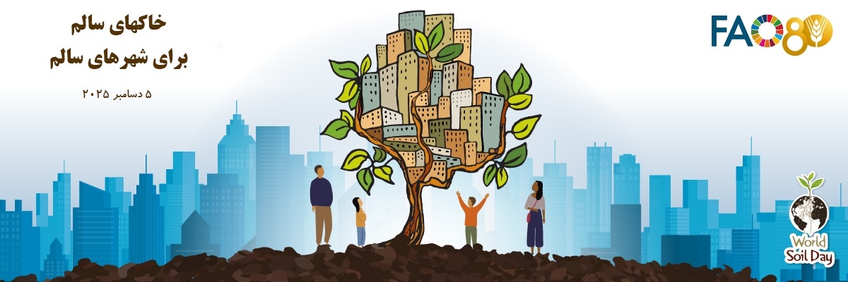 خاکهای سالم برای شهرهای سالم، ویژه روزجهانی خاک سال 1404